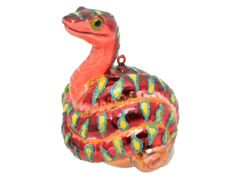 Krebs Glas Lauscha Weihnachtsornament Schlage 1-tlg. 6cm