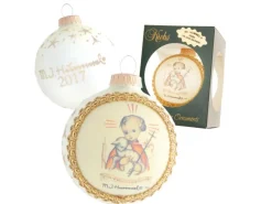 Krebs Glas Lauscha Weihnachtskugeln M.I. Hummel Engel 1-tlg. 8cm