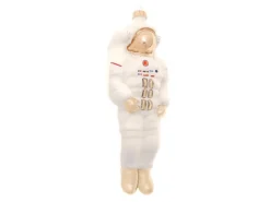 Krebs Glas Lauscha Weihnachtsornament Astronaut 1-tlg. 18cm