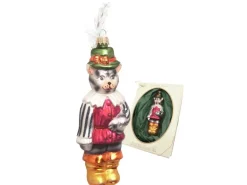Krebs Glas Lauscha Weihnachtsfigur Gestiefelte Kater 1-tlg. 16cm