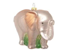 Krebs Glas Lauscha Weihnachtsornament Elefant 1-tlg. 6cm