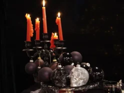 Krebs Glas Lauscha Weihnachtsornamente Totenkopfform 2-tlg. 10cm