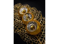 Krebs Glas Lauscha Weihnachtskugeln Reflexsortiment 9-tlg. 9cm