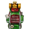 Krebs Glas Lauscha Weihnachtsornament Rucksack 1-tlg. 11cm