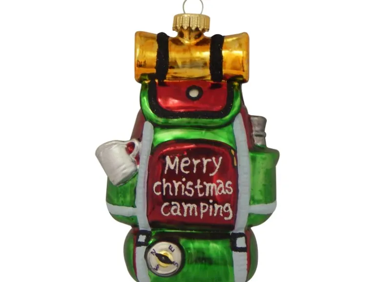 Krebs Glas Lauscha Weihnachtsornament Rucksack 1-tlg. 11cm