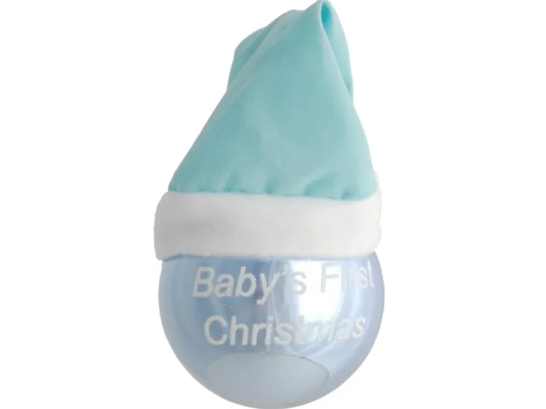 Krebs Glas Lauscha Weihnachtsornament Babykugel 1-tlg. 8cm