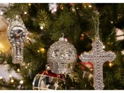 Krebs Glas Lauscha Weihnachtsornamente Sub Culture 3-tlg. 8cm