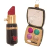 Krebs Glas Lauscha Weihnachtsornamente Make-Up-Set 2-tlg. 2-3cm