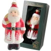 Krebs Glas Lauscha Weihnachtsornament Santa 1-tlg. 15cm