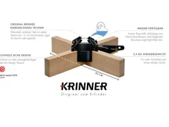 Krinner Christbaumständer Kopenhagen 50 cm x 50 cm x 11,5 cm