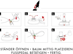 Krinner Christbaumständer Green Line Comfort Grip M Schwarz