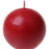 Kugelkerze Ø 7 cm Rubin