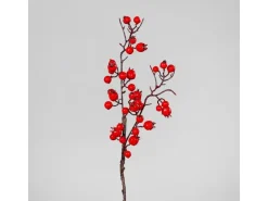 Kunst-Hagebuttenzweig 50 cm