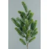 Kunstzweig Edeltannenzweig aus Kunststoff 65 cm Grün