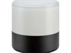 LED Akku-Tischleuchte Tropea Ø 9,5 cm mit Regenbogen-Farb-Effekt