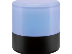 LED Akku-Tischleuchte Tropea Ø 9,5 cm mit Regenbogen-Farb-Effekt