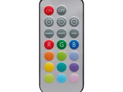 LED Akku-Tischleuchte Tropea Ø 9,5 cm mit Regenbogen-Farb-Effekt