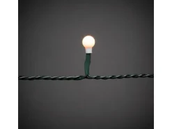 LED Baummantel mit Ring mit Globes 150 bernsteinfarbene LEDs innen