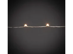 LED Baummantel mit Ring mit Tropfen 180 bernsteinfarbenen LEDs innen