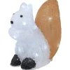 LED Dekofigur Eichhörnchen 19 cm
