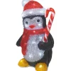 LED Dekofigur Pinguin 30 cm