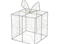 LED Drahtfigur Geschenk 20 cm x 28 cm