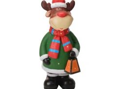 LED Figur Rentier 10 warmweiße LEDs 110 cm