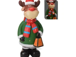 LED Figur Rentier 10 warmweiße LEDs 110 cm