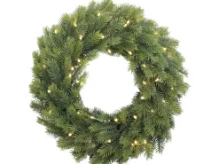 LED Kunstkranz Tannenoptik