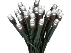 LED Lichterkette 400 LEDs Kaltweiß in Kunststoffbox Grünes Kabel 34,92 m