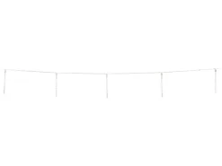 LED Lichtervorhang Eisregen 120 kaltweiße LEDs Innen und Außen