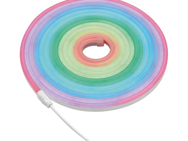 LED Lichtschlauch 120° RGB 5 m IP44 inkl. Fernbedienung