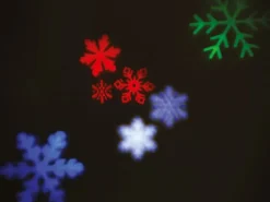 LED Projektor Schneeflocken