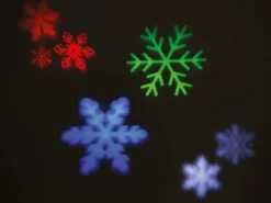 LED Projektor Schneeflocken