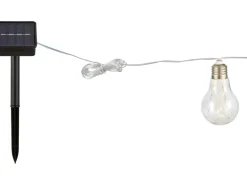 LED Solar Lichterkette 480 cm Klar