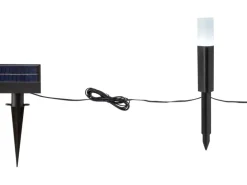 LED Solarspieß mit Bodenstecker