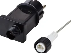 LED-Büschellichterkette 300 bunte LEDs Transparentes Kabel 800 cm