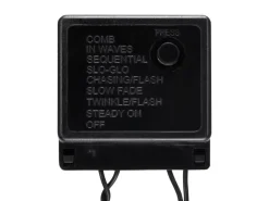 LED-Büschellichterkette 768 LEDs Kaltweiß Schwarzes Kabel 8,5 m