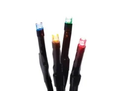 LED-Büschellichterkette 1.152 LEDs Bunt Schwarzes Kabel 11,2 m