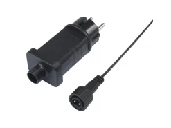 LED-Büschellichterkette 1.152 LEDs Bunt Schwarzes Kabel 11,2 m