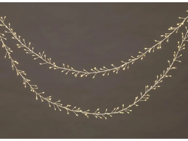 LED-Büschellichterkette 480 warmweiße LEDs in Kunststoffbox 980 cm