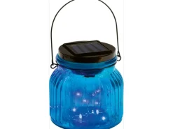 LED-Dekoglas Marrubio Blau