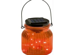 LED-Dekoglas Marrubio Orange