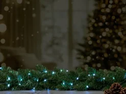 LED-Drahtlichterkette 20 LEDs Kaltweiß 2 m