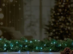 LED-Drahtlichterkette 80 LEDs Kaltweiß 8 m