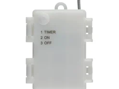 LED-Drahtlichterkette 80 LEDs Warmweiß 8 m