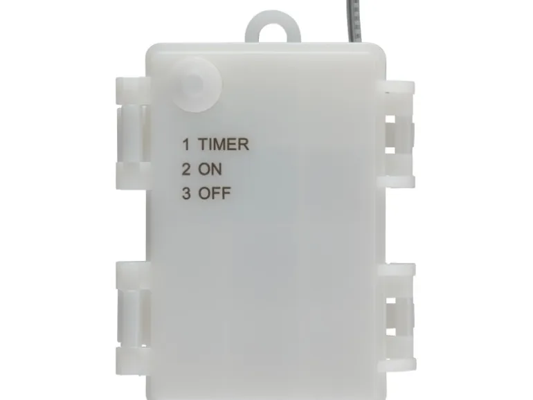 LED-Drahtlichterkette 80 LEDs Warmweiß 8 m