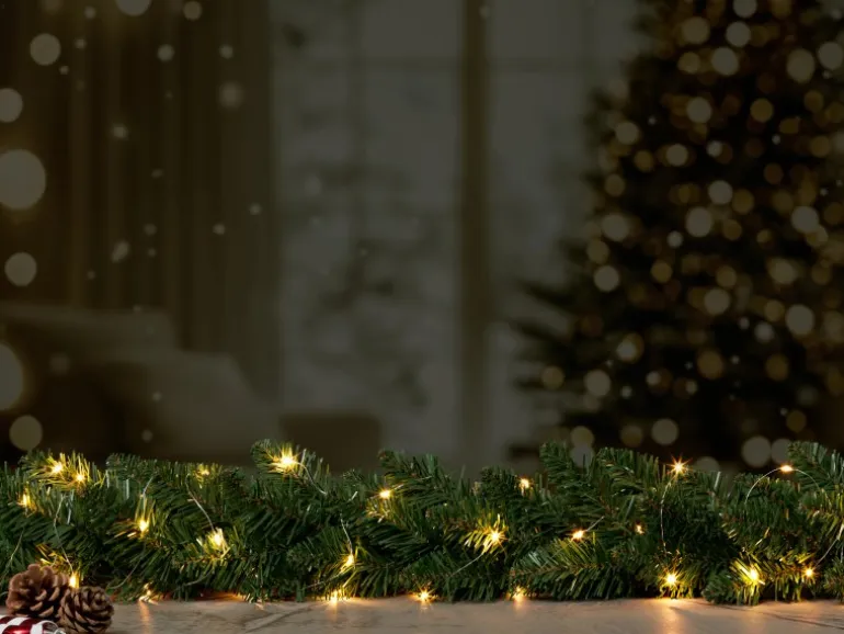 LED-Drahtlichterkette 80 LEDs Warmweiß 8 m