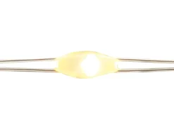 LED-Drahtlichterkette 320 LEDs Warmweiß Silbernes Kabel 35 m