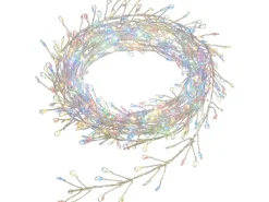 LED-Drahtlichterkette 480 LEDs Multi-Color Transparentes Kabel 9,8 m